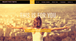 Desktop Screenshot of inbalancefitness.com